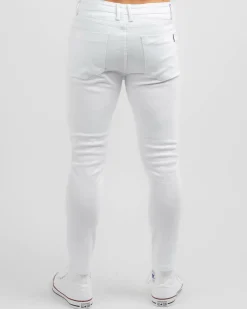Lucid Anonymous Jeans White Best