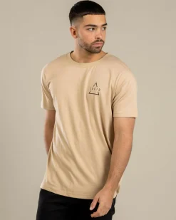 Lucid Aperture T-Shirt Sand Hot