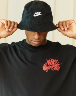 Nike Apex Bucket Hat Black/white Clearance