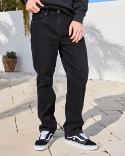Jacks Apex Jeans Washed Black Clearance