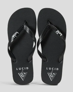 Lucid Apex Thongs Black/white Discount