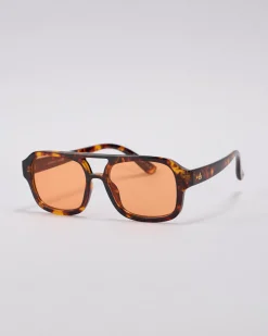 Aire Aquarius Sunglasses Rich Amber Tort/cinnamon Tint Clearance
