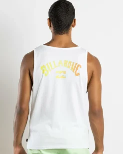 Billabong Arch Fill Singlet White Discount