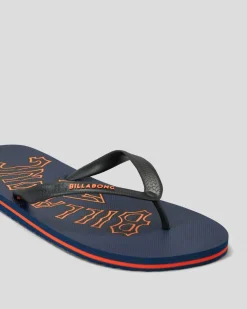 Billabong Arch Wave Thongs Dark Blue Online