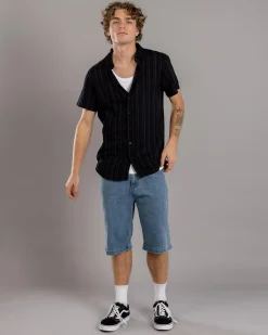 Dexter Archangel Short Sleeve Shirt Black Discount