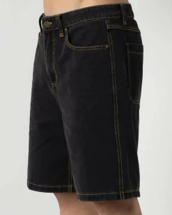 Rip Curl Archive Denim Walk Shorts Washed Black Sale