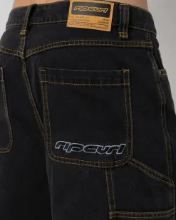 Rip Curl Archive Denim Walk Shorts Washed Black Sale