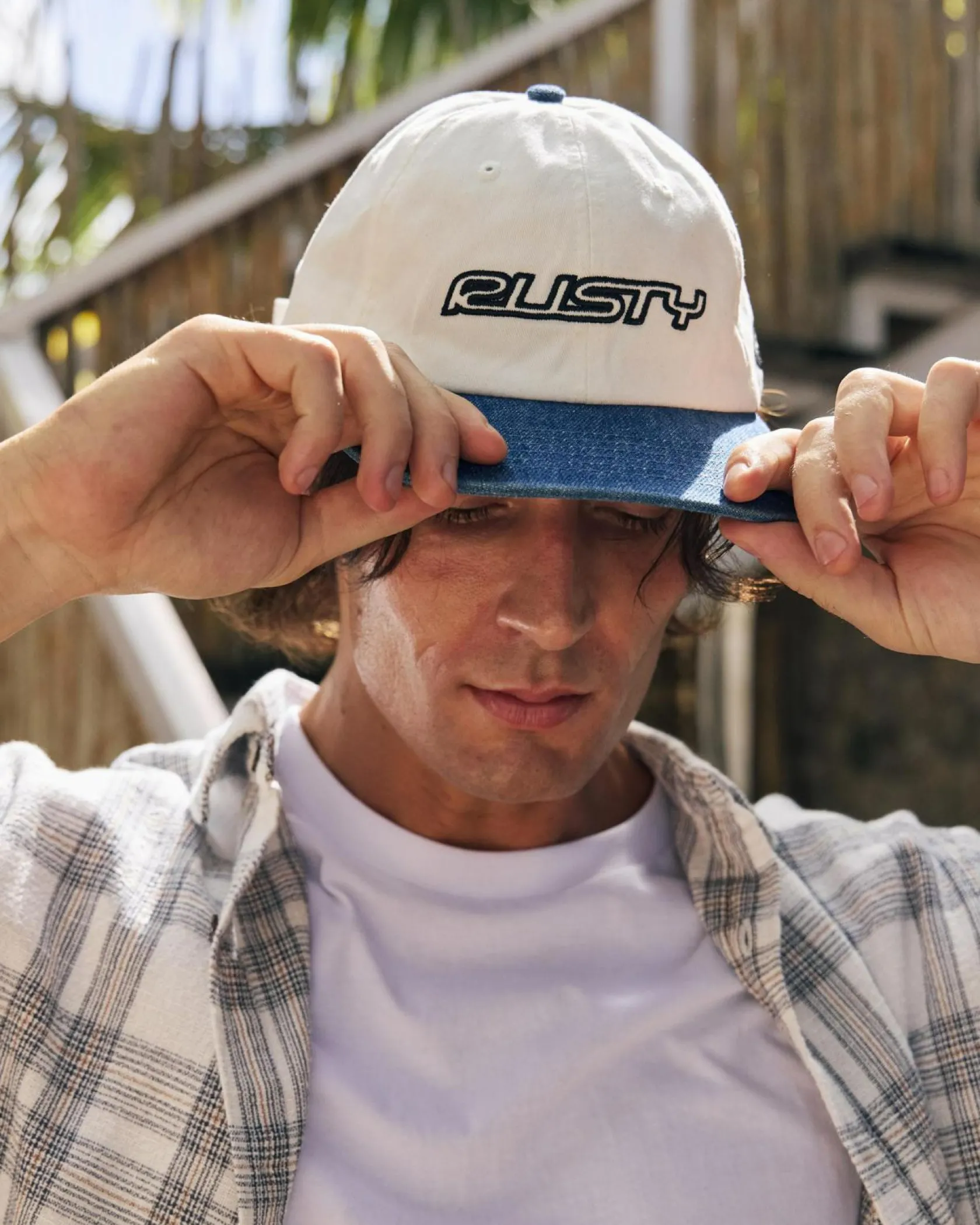 Rusty Arctic Dad Cap Deep Sea Blue Online