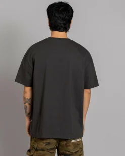 Wndrr Atlantic Box Fit T-Shirt Faded Black New