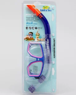 Land & Sea Sports Atoll Mask & Snorkel Set Purple Online