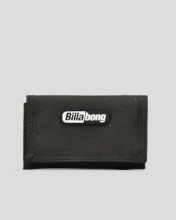 Billabong Atom Tri-Fold Wallet Black Hot