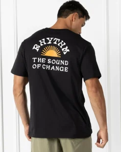 Rhythm Awake T-Shirt Black Best