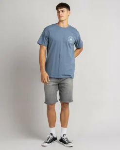 Jacks Axis T-Shirt Surf Blue Best