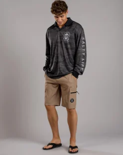 Salty Life Bait Walk Shorts Sand Best