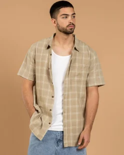 Jacks Balance Short Sleeve Shirt Sage New