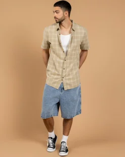 Jacks Balance Short Sleeve Shirt Sage New
