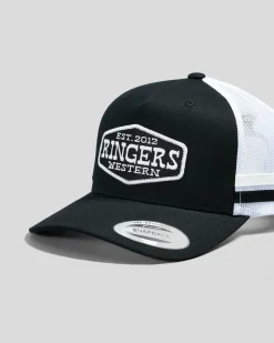 Ringers Western Banks Trucker Cap Black New