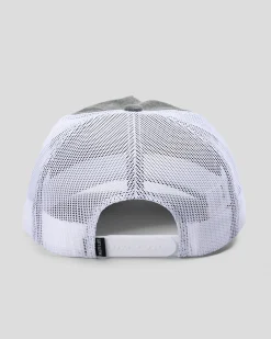Salty Life Barnacle Trucker Cap Washed Black Denim Hot