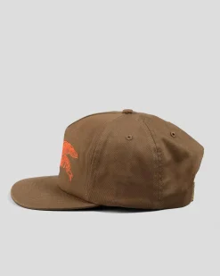 Antihero Basic Eagle Snapback Cap Brown/orange Outlet