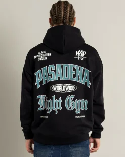 Nena & Pasadena Battle Box Fit Hoodie Jet Black Best