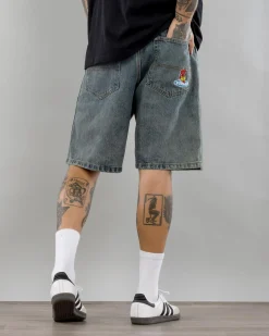 Worship Supplies Be Cool Big Dawg Jean Shorts Blue Haze Online