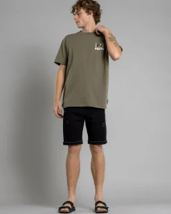 The Mad Hueys Beer To Beer T-Shirt Olive Clearance