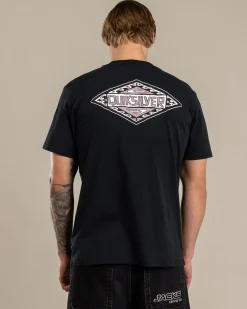 Quiksilver Beyond The Waves T-Shirt Black New