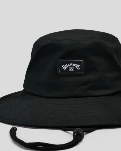 Billabong Big John Wide Brim Hat Black Clearance
