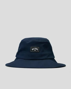 Billabong Big John Wide Brim Hat Navy New