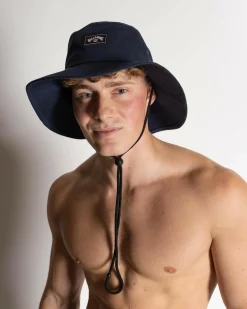 Billabong Big John Wide Brim Hat Navy New
