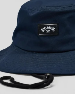 Billabong Big John Wide Brim Hat Navy New