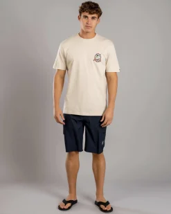 Salty Crew Bill Club Premium T-Shirt Sand Outlet