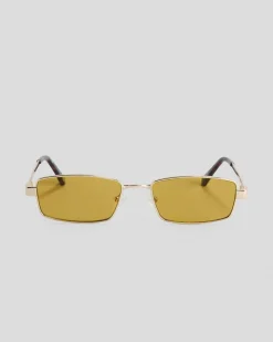 Le Specs Bizarro Sunglasses Bright Gold/ Ochre Mono