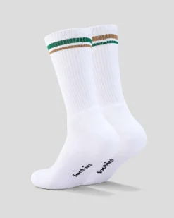 FOOT-IES Blaze Spot Golf 2 Pack Sneaker Sock White Sale