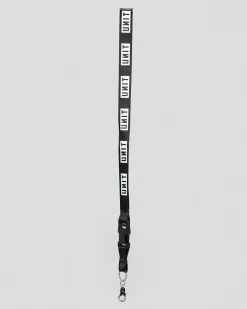 Unit Block Lanyard Black Discount