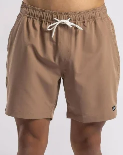 Unit Block Shorts Khaki Outlet