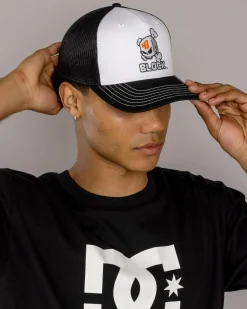 DC Shoes Block Trucker Cap White/black