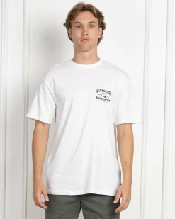 Quiksilver Boardshort Arch T-Shirt White Online