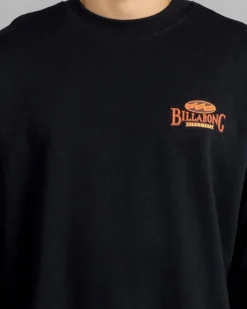 Billabong Bong Years Crew Sweatshirt Black Discount