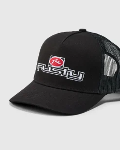 Rusty Boonta Trucker Cap Black Best