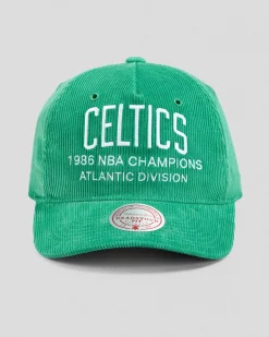 Mitchell & Ness Boston Celtics Pro Pinch Snapback Cap Green