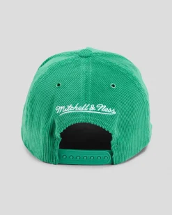 Mitchell & Ness Boston Celtics Pro Pinch Snapback Cap Green