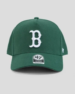 Forty Seven Boston Red Sox '47 MVP DT Snapback Cap Dark Green