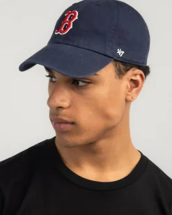 Forty Seven Boston Red Sox '47 Clean Up Strapback Navy Discount