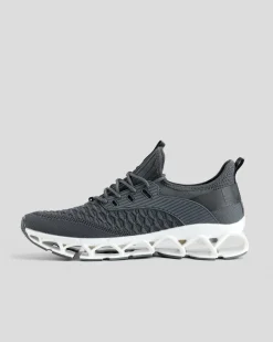 Lucid Bounce Shoes Dark Grey/ Black New
