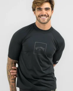 Billabong Boxed Arch Short Sleeve Wetshirt Stealth Online