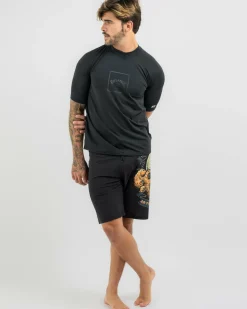 Billabong Boxed Arch Short Sleeve Wetshirt Stealth Online