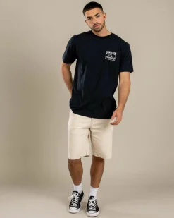 Quiksilver Boxed In T-Shirt Black Hot