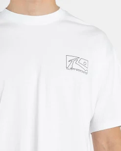 Rusty Boxed Out T-Shirt White 2 Hot