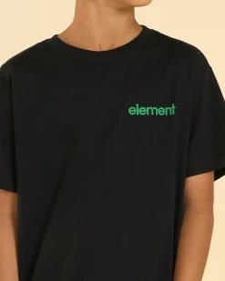 Element Boys' Stone Age T-Shirt Flint Black Sale